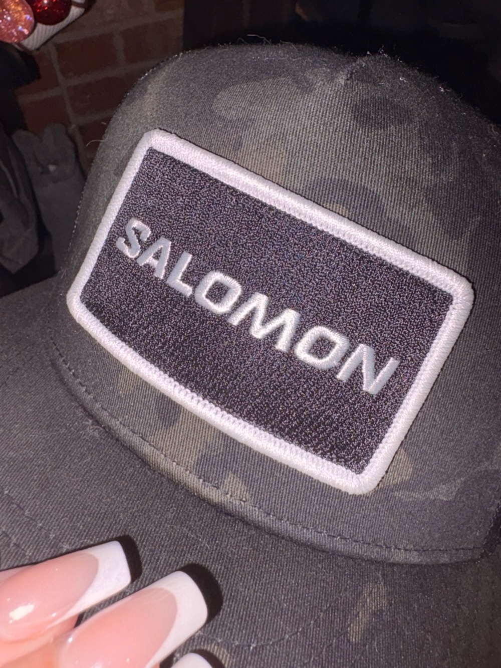 The Classic Black Trucker Cap with White Patch